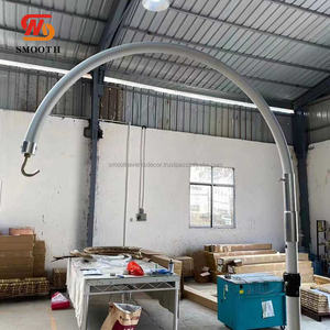 SMOOTH Black Metal Arc Semicircle Bckdrop <b>Stands</b> Wedding Table Hanging Chandelier <b>Stands</b> for Events Decoration - Product Image 4