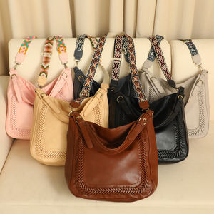 Borsa a tracolla in pelle PU vegana <span class=keywords><strong>con</strong></span> cinturino di lusso all'ingrosso da donna - Product Image 1