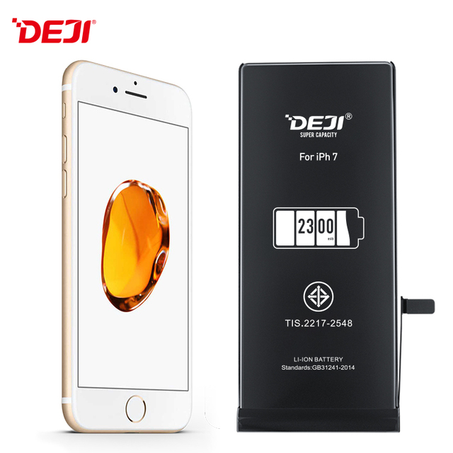 DEJI High Grade Battery for Iphone 7 Replacement With CE FCC ROHS Certified and 0 Cycle