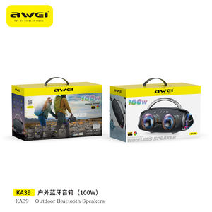 ลำโพงทวีตเตอร์บลูทูธกำลังสูง 100 วัตต์ ระบบเสียงสเตอริโอ RGB พร้อมโหมด EQ สำหรับงานปาร์ตี้ ใช้งานร่วมกับคอมพิวเตอร์ โทรศัพท์มือถือ และระบบเสียงภายในบ้าน รองรับ RMS - Product Image 6