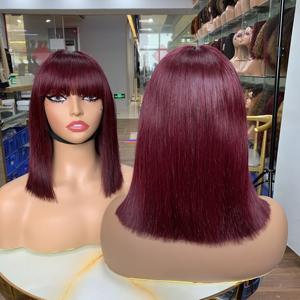 Peluca de Cabello Humano con Flecos de Encaje 3*1 de 10 Pulgadas de Largo, Sin Pegamento, Cabello Humano Natural con Red de Cabello Suave y Sedosa para Mayor Comodidad - Product Image 3