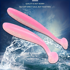 เหยื่อตก<span class=keywords><strong>ปลา</strong></span>แบบนิ่มหางรูปตัว T ขนาดเล็ก 20 ชิ้น น้ำหนัก 0.4 กรัม <span class=keywords><strong>ลอย</strong></span>น้ำได้/จมน้ำได้ เหยื่อตก<span class=keywords><strong>ปลา</strong></span>ไบโอนิค สำหรับ<span class=keywords><strong>ปลา</strong></span>กระพงดำ - Product Image 2