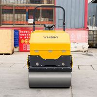 Rouleau compresseur hydraulique diesel polyvalent pour l'aménagement de chemins