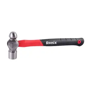 Ronix In Voorraad RH-4720 Zware Ronde Koppen Plastic Handvat Drop Forgred Ball Pein Peen Hamer