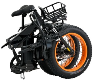 Bicicleta Eléctrica Plegable de Alta Calidad para Hombre y Mujer, con Frenos de Disco, 500W, Elegance Fat, de Fabricante - Product Image 5