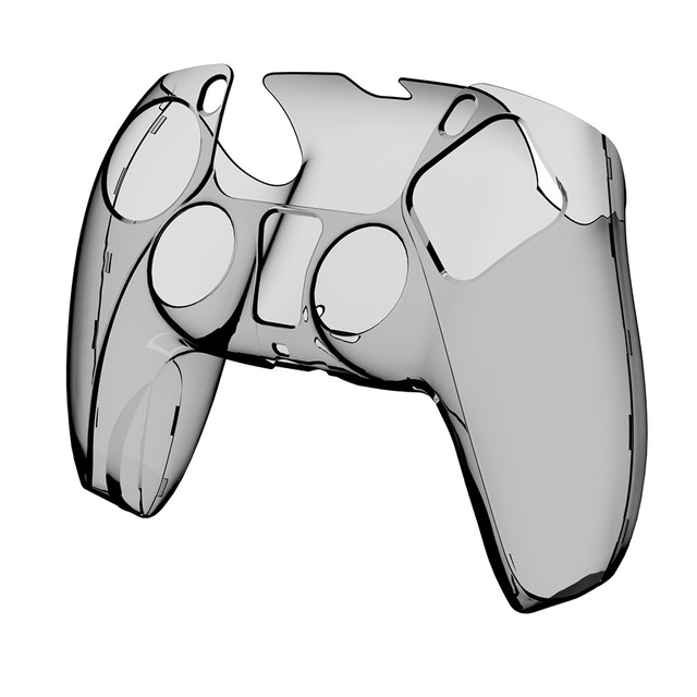Crystal Case for PS5 Controller Clear Protective Housing Shell for PS5 Cover Case