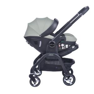 Système de voyage luxueux combiné, siège <span class=keywords><strong>auto</strong></span>, poussette, cadre en aluminium, pliage facile, poussette paysage, porte-bébé pour nourrissons et enfants - Product Image 3