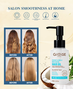 GATASE Meilleur <span class=keywords><strong>Shampooing</strong></span> et Après-<span class=keywords><strong>Shampooing</strong></span> Marque Privée Salon Bio Végan Sans Sulfate Huile de Coco Fortifie les Racines Produits de Soin Capillaire - Product Image 2