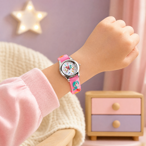 Reloj Infantil de 7 Temas de Dibujos Animados, Dinosaurio, Unicornio, Sirena, Analógico, Resistente al Agua - Product Image 2