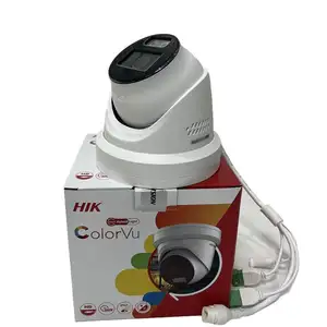 Original Hikv Vision 4MPสมาร์ทHybridแสงDual Light ColorVuสองทางเสียงคงที่ป้อมปืนกล้องเครือข่ายDS-2CD2347G2H-LISU/SL