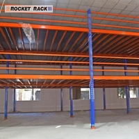 Sistema de Almacenamiento Metálico Multinivel, de Acero Laminado en Frío, para Almacenes y Entrepisos, para un Apilamiento Eficiente