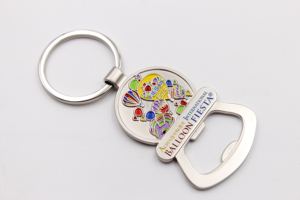 Ouvre-bouteille magnétique de réfrigérateur en alliage de zinc plaqué nickel de haute qualité, tissé, rechargeable, Feng Shui, USA Boston - Product Image 4