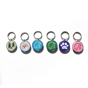 Fábrica 13,56 MHz NFC personalizado RFID Gatos Perros llaveros para mascotas seguimiento Mini etiqueta con código <span class=keywords><strong>QR</strong></span> <span class=keywords><strong>URL</strong></span> al sitio web - Product Image 6