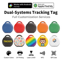 Etiqueta de Seguimiento Personalizada para Apple, Compatible con la Aplicación Find My, Mini Localizador Impermeable, Dispositivo de Rastreo Global para Maletas y Bolsos