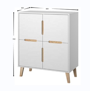 <span class=keywords><strong>Buffet</strong></span> moderne <span class=keywords><strong>blanc</strong></span> à 4 portes-Design <span class=keywords><strong>scandinave</strong></span> minimaliste, rangement pour <span class=keywords><strong>buffet</strong></span> spacieux pour salle à manger <span class=keywords><strong>et</strong></span> salon - Product Image 2