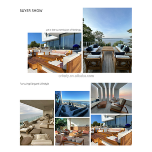 Meubles de Patio en aluminium, meubles d'extérieur, coins étagés, pieds de <span class=keywords><strong>Sabot</strong></span>, jambes coniques, classique, x-bretelles, chaise longue d'extérieur de luxe - Product Image 6