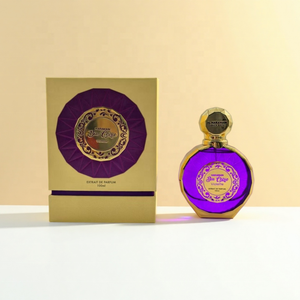 Profumo Originale di Marca Top Al Haramain Bon Ché<span class=keywords><strong>rie</strong></span> Red & Violet Extrait De Parfum 100ml, Fragranza Araba Unisex a Lunga Durata - Product Image 2