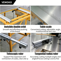 Scie à table pliable directement de l'usine chinoise pour l'utilisation en atelier de fabrication de meubles sur mesure