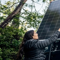 Panneau solaire bifacial 800W type N 25% 2 pièces panneaux solaires 400 Watt module PV pour toit de maison, ferme, hangar, camping-car, marine, hors réseau