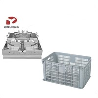 Nouvelles idées de produits de stockage 2025 – Moule d'injection plastique P20 pour caisses et conteneurs de produits ménagers