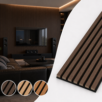 Panneaux muraux acoustiques en bois absorbant le son Akupanel, décoratifs modernes pour la décoration intérieure d'hôtels et de restaurants
