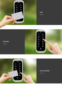 NEW Arrival Waterproof Smart <strong>Access</strong> <strong>Keypad</strong> RFID <strong>Card</strong> <strong>Reader</strong> Door <strong>Access</strong> <strong>Control</strong> System with Password for Outdoor Use - Product Image 6