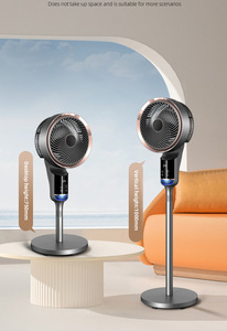 Ventilador de Circulación de Aire con Control Remoto por Voz, Ventilador de Piso Retráctil con Pantalla Táctil y Temporizador - Product Image 5