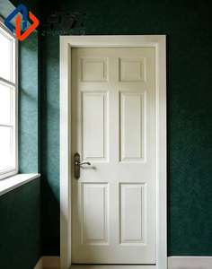 Porta Moderna in Acciaio Inox ZhuoHong per Interni/Esterni con Finiture Dorate, Isolamento Acustico, Colori e Dimensioni Personalizzabili - Product Image 3