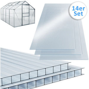 Multiwall Polycarbonate Panel 4mm 6mm 8mm thiết kế hiện đại nhà kính tấm cho không gian sống ngoài trời - Product Image 2