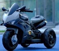 Véhicule Électrique Télécommandé Super-Car à Roues Motrices et Moto pour Enfants – Cadeau de Noël Tendance