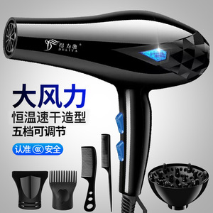 ไดร์เป่าผมไฟฟ้าสำหรับใช้ในครัวเรือน ขายส่งจากโรงงาน กำลังไฟสูง ปรับอุณหภูมิได้ รักษาอุณหภูมิคงที่ - Product Image 3