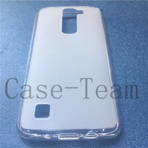 Производитель, оптовая продажа, Матовые чехлы из ТПУ, Мягкая матовая задняя крышка, силиконовый чехол для мобильного телефона LG K7, черный - Product Image 1