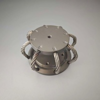Structure de câble métallique circulaire en acier inoxydable 304/316 à amortissement multidirectionnel LIVA-EP pour l'isolation des transports à fort impact