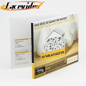 Nouveaux articles promotionnels personnalisés marque clé cadeau <span class=keywords><strong>prix</strong></span> de gros carte numérique écran lcd livre avec vidéo livret - Product Image 5