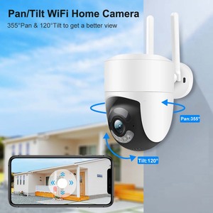 กล้องวงจรปิด Tuya Smart Life WiFi ความละเอียดสูง หมุนได้ ติดตามอัตโนมัติ ตรวจจับความเคลื่อนไหว ไร้สาย สำหรับภายนอกอาคาร พร้อมช่องใส่การ์ด SD และที่เก็บข้อมูลบนคลาวด์ - Product Image 5