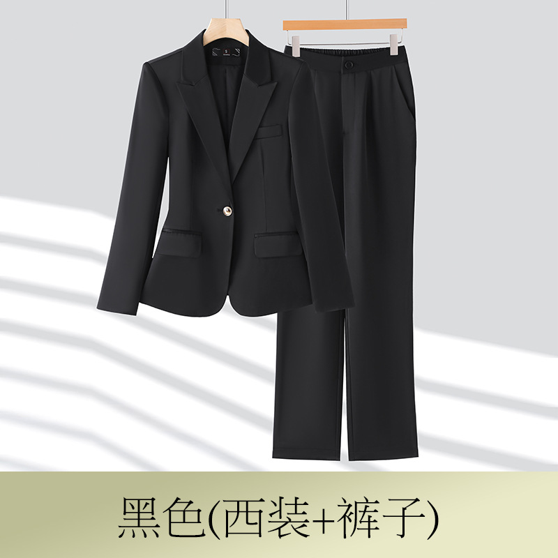 Black suit pants