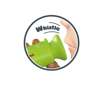 Jouet musical <span class=keywords><strong>trompette</strong></span> en forme de crocodile mignon, coloré, <span class=keywords><strong>jeu</strong></span> de formes, cadeau pour enfant - Product Image 2