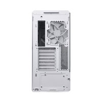 Boîtier d'ordinateur Lian Li L217 avec panneau frontal en bois, boîtier de jeu, châssis PC, panneau latéral en verre, noir, tour de bureau