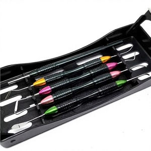 Kit d'outils d'extraction dentaire manuels en argent BK Industries, certifié CE Classe II, avec 12 positions de mâchoires - Product Image 3