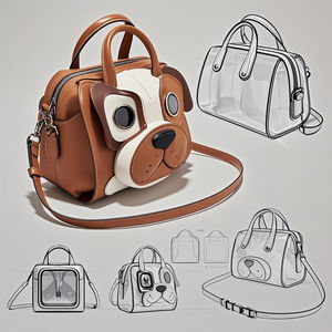 กระเป๋า ITA สำหรับสุนัขโชว์ไส้กรอกและสุนัขทำจากหน้าต่างใสออกแบบได้ตามต้องการ - Product Image 4