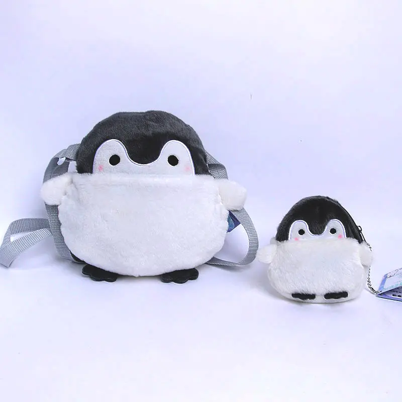 Симпатичные мягкие плюшевые игрушки в форме пингвина, сумка для кукол в форме животных на заказ, супер мягкие игрушки, сумки для девочек и детей, подарки