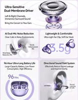 Nouveaux écouteurs intra-auriculaires intelligents Berlin Sound, écouteurs sportifs à oreille ouverte, confortables pour une utilisation prolongée