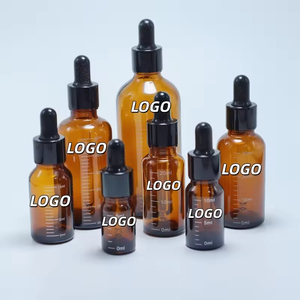 ขวดแก้วสีอำพันขนาด 1 ออนซ์ 30 มล. สำหรับบรรจุภัณฑ์เครื่องสำอาง น้ำหอม และน้ำมันหอมระเหย ราคาพิเศษ - Product Image 1