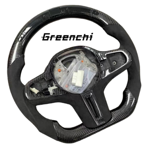 พวงมาลัยคาร์บอนไฟเบอร์สำหรับรถ BMW, M2 M3 M4 M5 F10 F50 F30 G20ปรับแต่งได้ F90 E90 E92 E63 G30 - Product Image 2