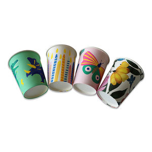 Biodégradable compostable PLA Enduit chaud mcdonalds gobelet en papier à emporter <span class=keywords><strong>tasse</strong></span> à café en papier jetable avec couvercle - Product Image 1