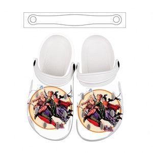 Hellosport - Sandalias <span class=keywords><strong>Zuecos</strong></span> Personalizadas para Hombre, Zapatos <span class=keywords><strong>Zuecos</strong></span> Personalizados <span class=keywords><strong>de</strong></span> Eva en Blanco y Negro para Niños, <span class=keywords><strong>Zuecos</strong></span> Estampados Unisex para Hombre, Zapatos <span class=keywords><strong>de</strong></span> Jardinería - Product Image 1