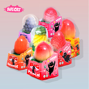 PoPI CAT Cat IP Tropical Rich Mango Ice Cream , 3D Painted <strong>Fruit</strong> Shape, Summer Dessert, Trendy Sweet Treat - Product Image 5