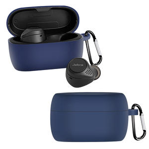 Vente en gros d'étui de protection pour écouteurs en silicone souple de haute qualité pour <span class=keywords><strong>Jabra</strong></span> Elite 75T avec crochet - Product Image 5