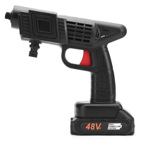 Lavadora de Autos Eléctrica Inalámbrica de Alta Presión, Portátil, para Hogar y Auto, con Potencia de Salida de 120W, 21V, Fabricada en Acero Inoxidable y PP, en Oferta