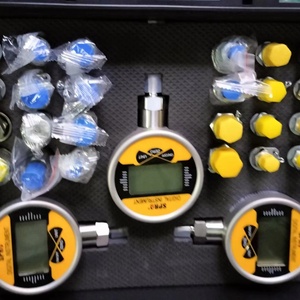 Manomètres hydrauliques numériques universels, outil de test de pression hydraulique, 3 manomètres - Product Image 5